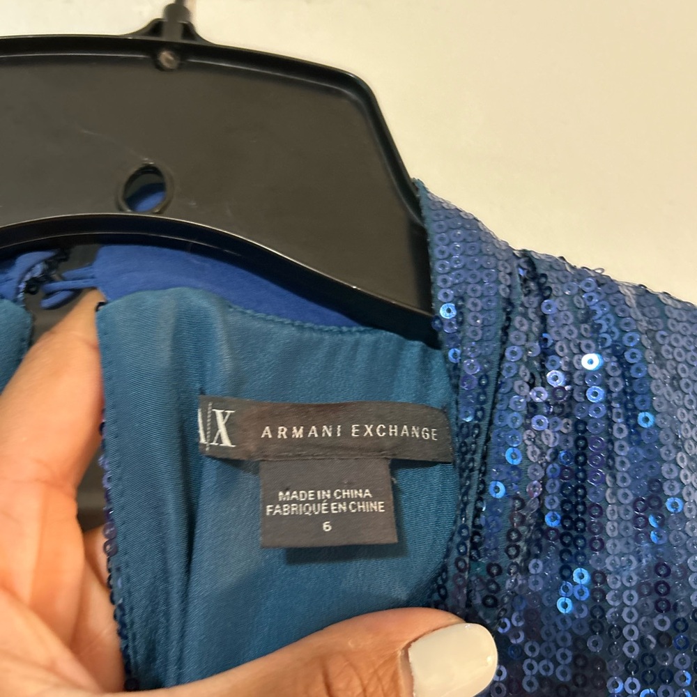 Armani Exchange Sequin Mini Dress - Picture 4 of 4